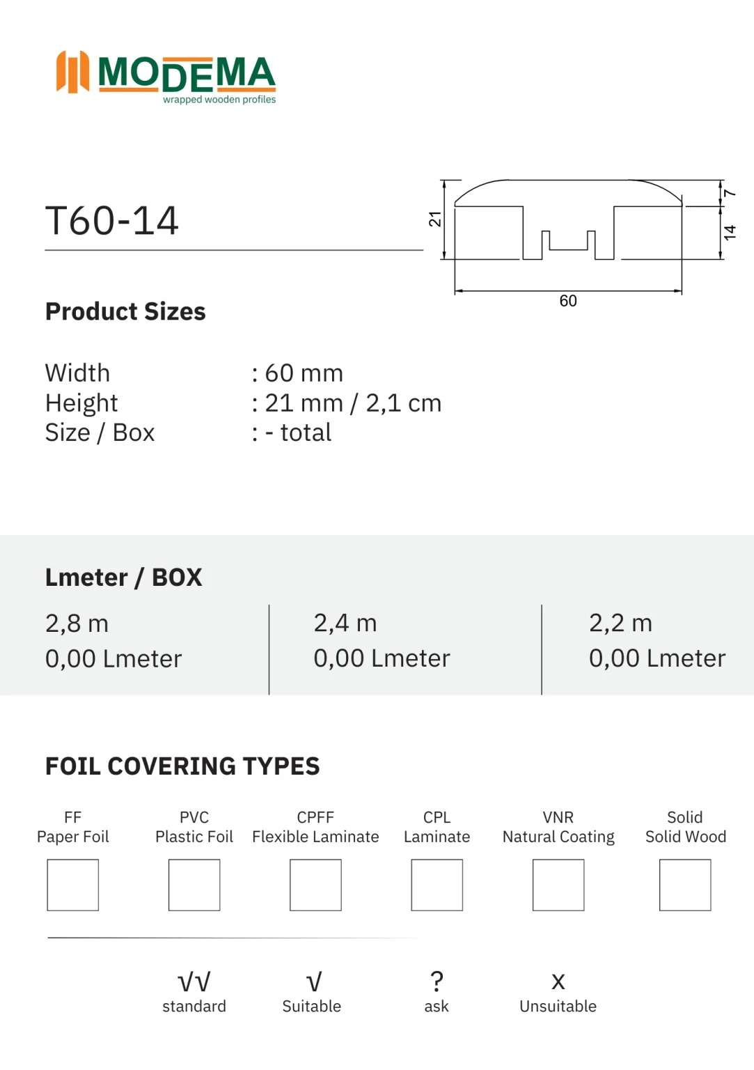T60-19, technical drawing sheet